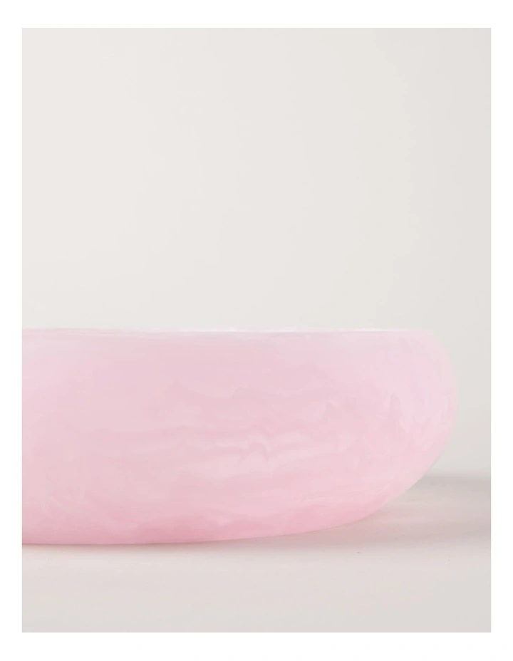 Pastel Brights Round Deep Salad Bowl 29cm in Pink image 5