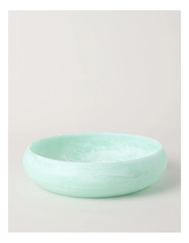 Pastel Brights Round Deep Salad Bowl 29cm in Light Blue image 1