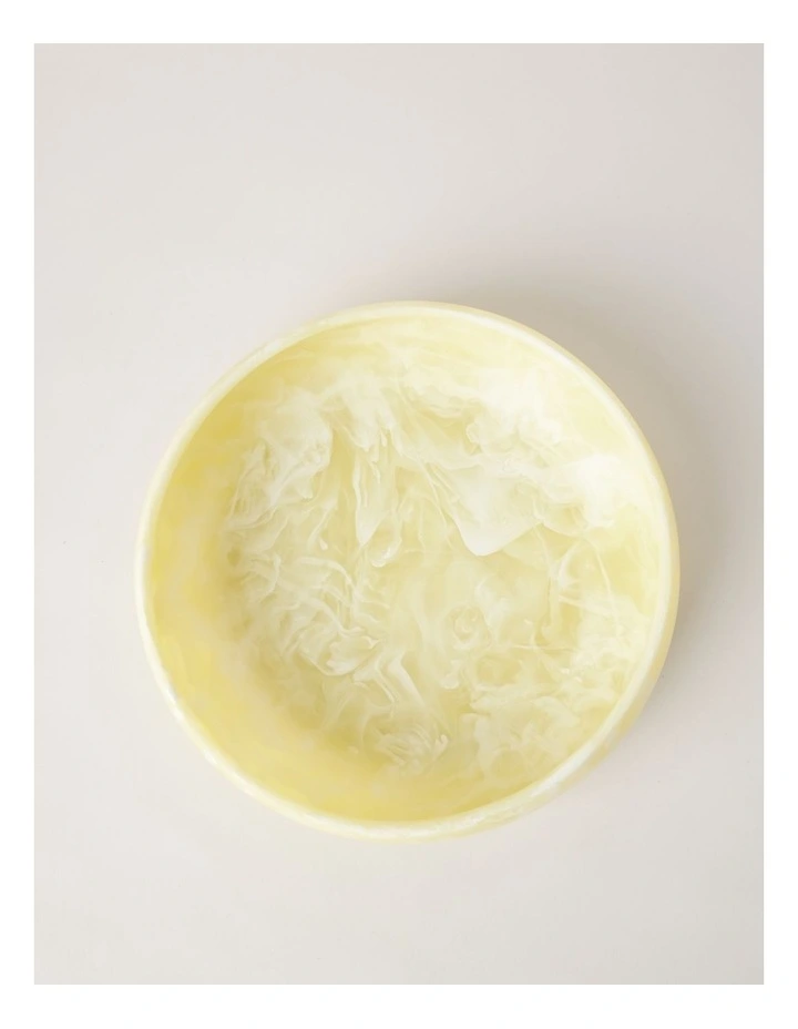 Pastel Brights Round Deep Salad Bowl 29cm in Yellow image 3