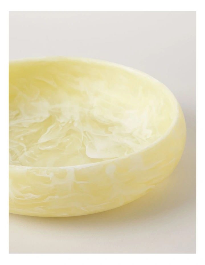 Pastel Brights Round Deep Salad Bowl 29cm in Yellow image 4