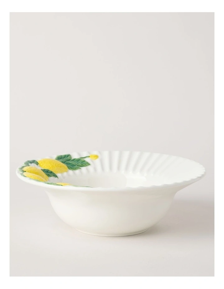 Ribbed Lemons Large Bowl 25.5cm image 2