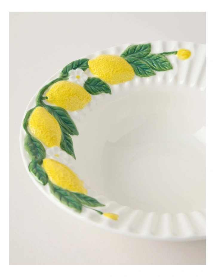 Ribbed Lemons Large Bowl 25.5cm image 3