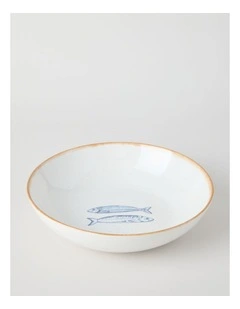 Pisces Serve Bowl in White