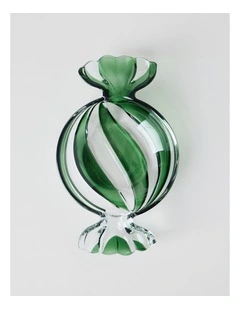 Christmas Candy Bowl Round in Green