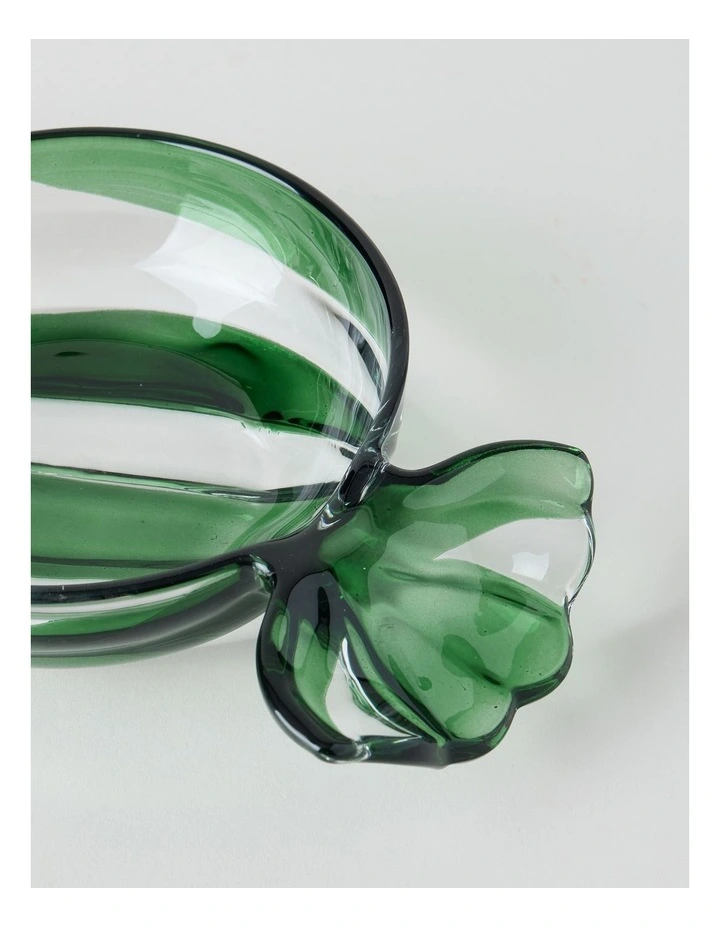Christmas Candy Bowl Round in Green image 3