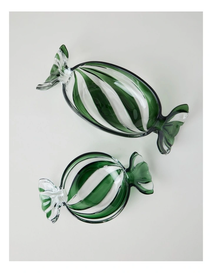 Christmas Candy Bowl Round in Green image 5