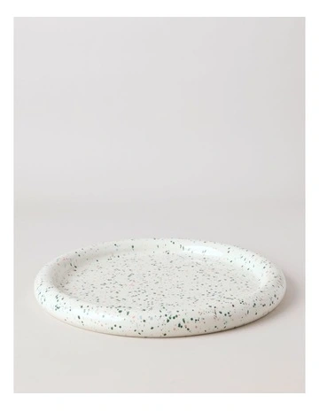 Bubble Serve Platter Large in Multicolour Speckle