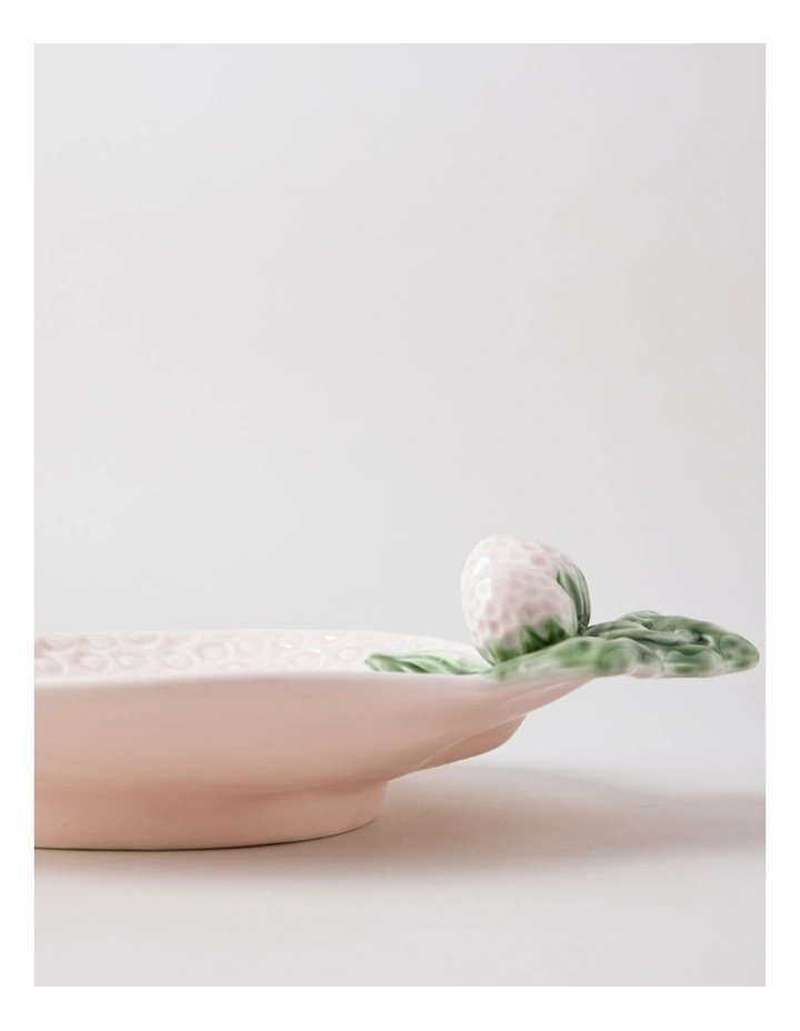 Strawberry Serving Platter in Pink image 4