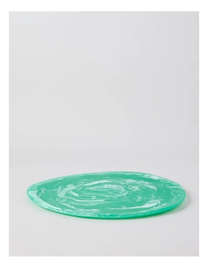 Pastel Brights Serving Plate in Teal image 2