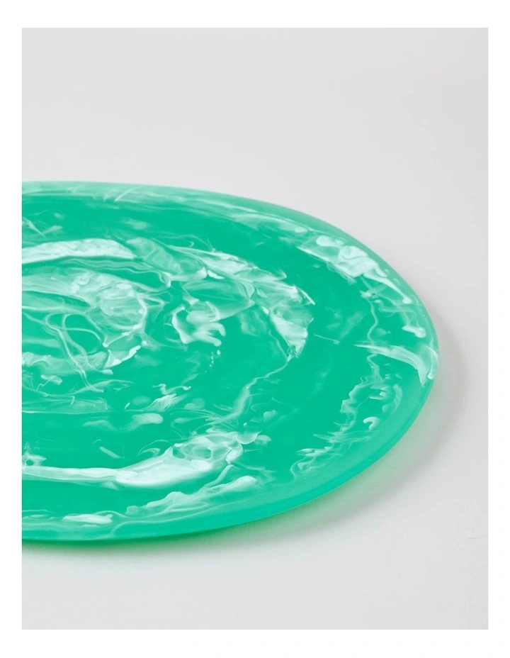 Pastel Brights Serving Plate in Teal image 3