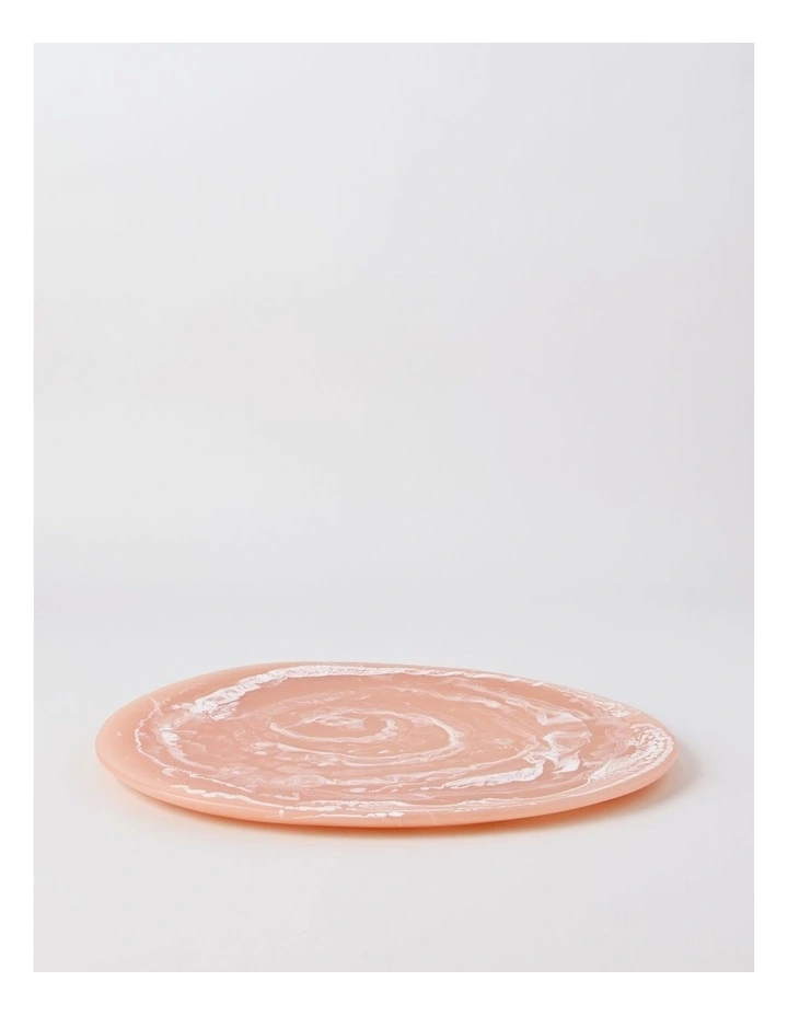 Pastel Brights Serving Plate in Peach image 3