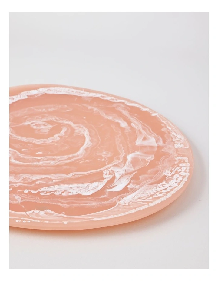 Pastel Brights Serving Plate in Peach image 4