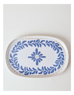 Heritage Porto Platter in Blue