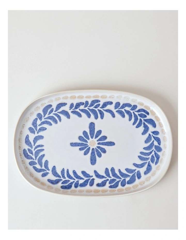 Porto Platter in Blue image 1