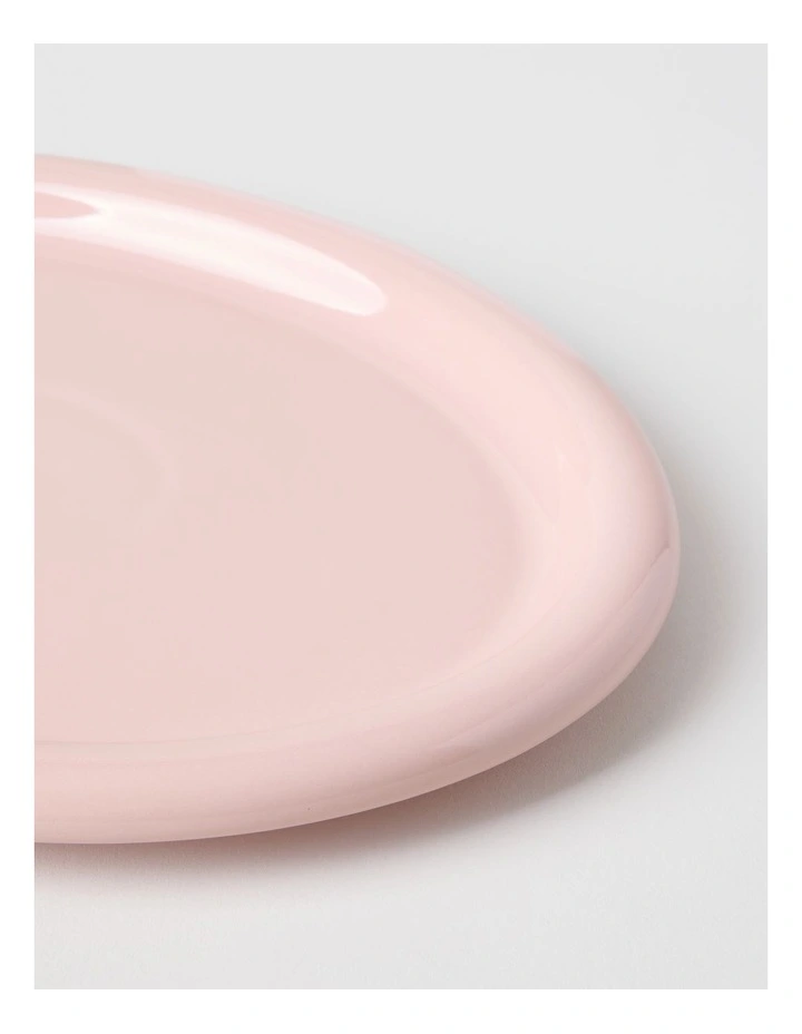 Bubble Oval Platter in Bubblegum image 3