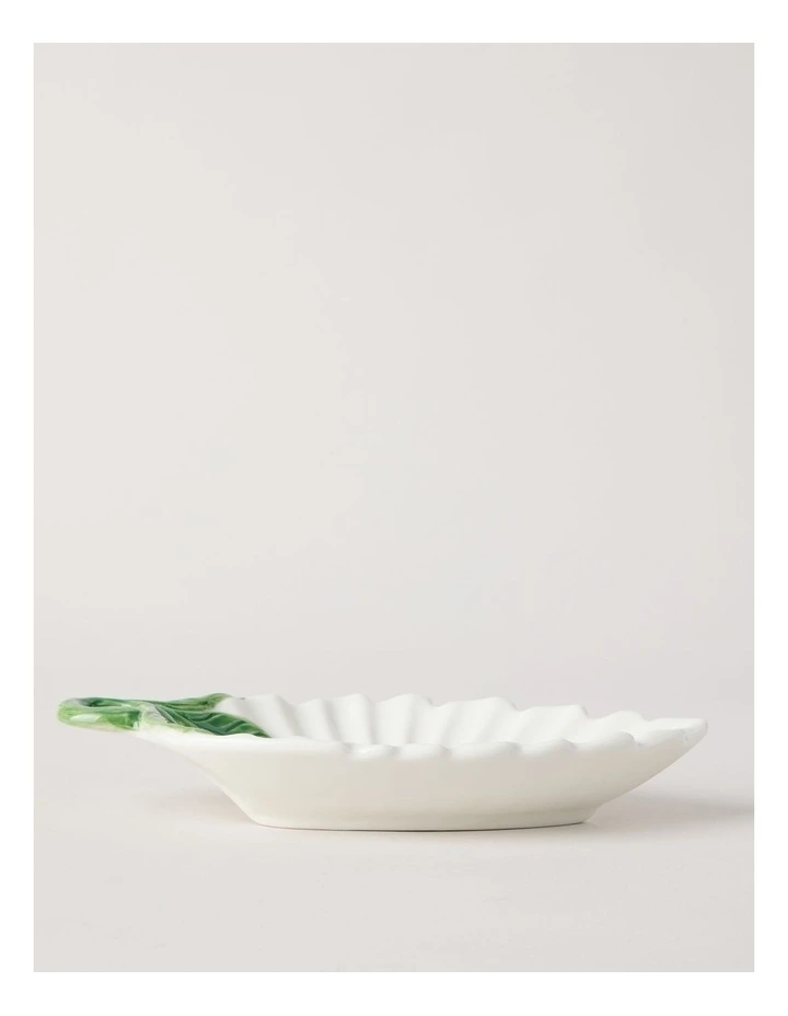 Ribbed Lemons Leaf Dish 34cm image 2