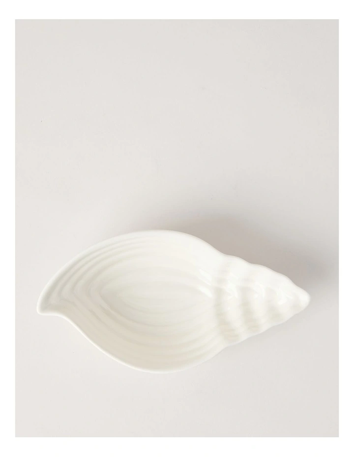 Nautilus Serving Dish 24cm in White image 1