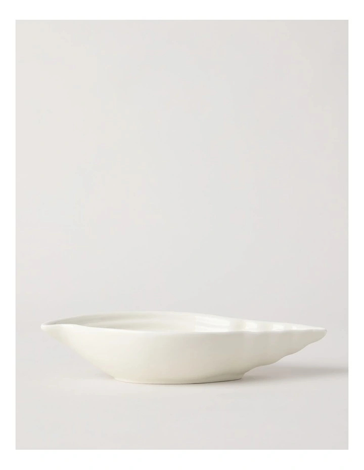 Nautilus Serving Dish 24cm in White image 3