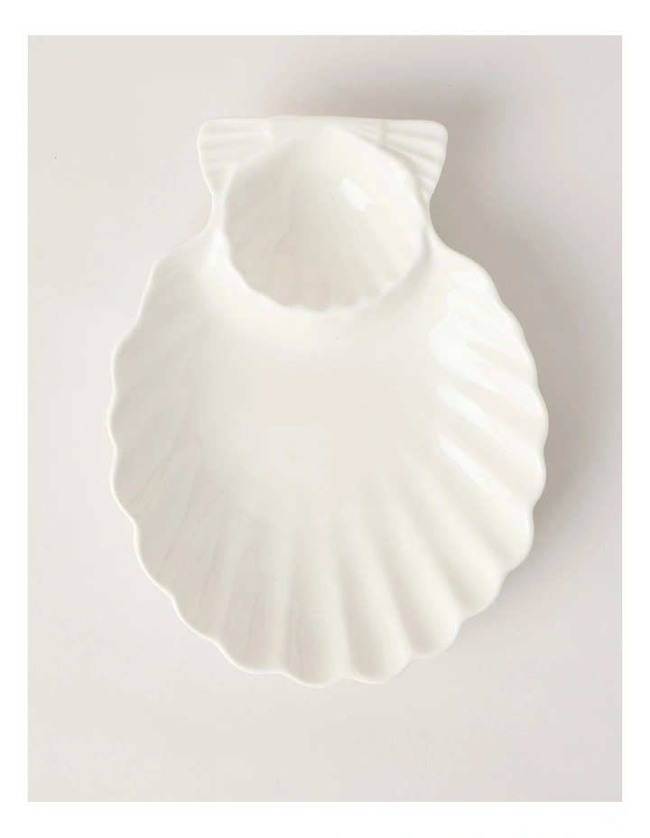Nautilus Serving Platters 28.5cm in White image 1
