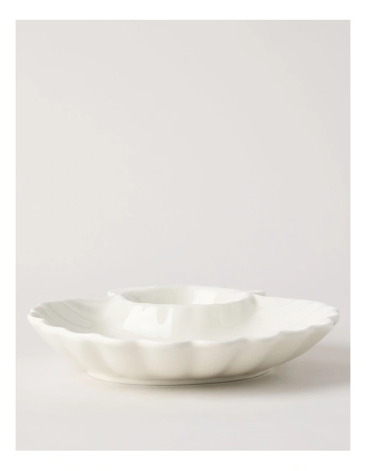 Nautilus Serving Platters 28.5cm in White image 2