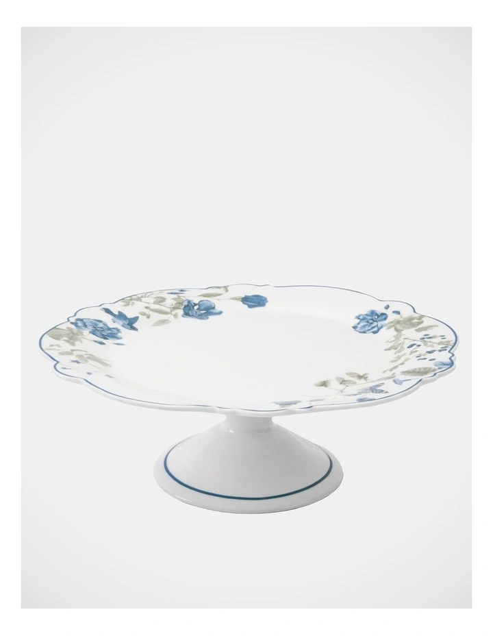 Somerton Garden Cake Stand in Blue image 1