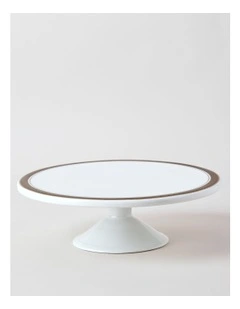 Monroe Pedestal Cake Stand in White