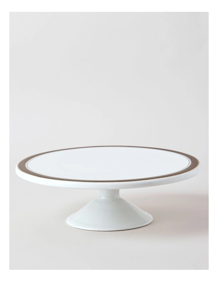 Monroe Pedestal Cake Stand in White image 1