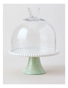 Garden Party Cake Dome in Green