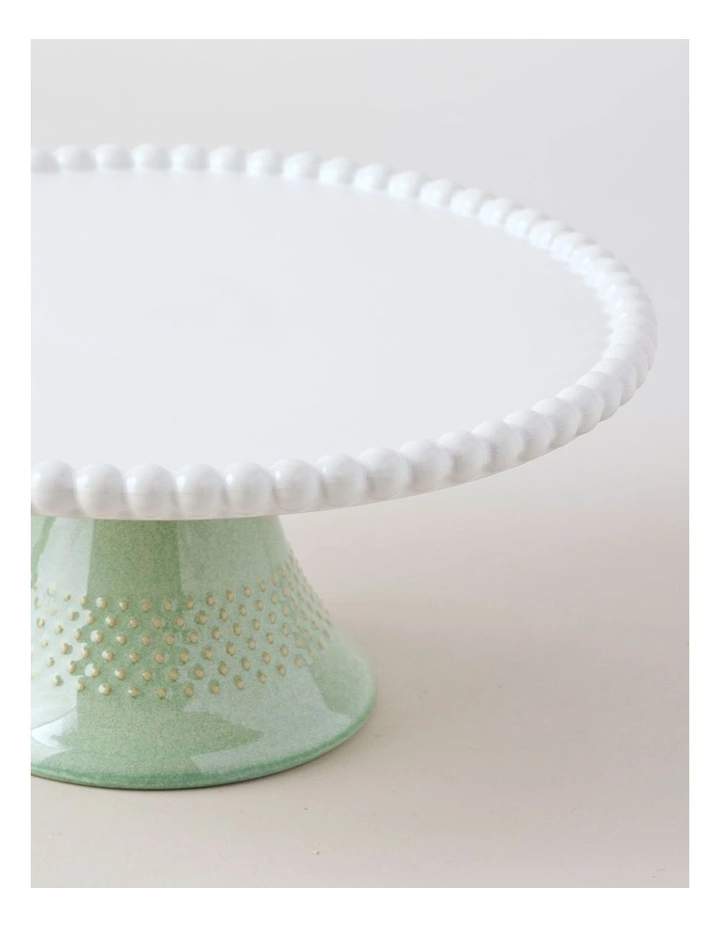 Garden Party Cake Dome in Green image 4
