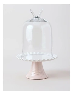 Garden Party Cake Dome in Pink
