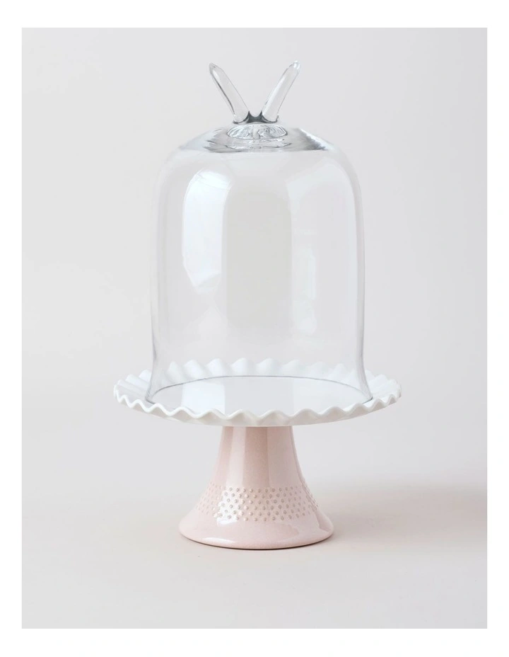 Garden Party Cake Dome in Pink image 1