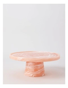 Pastel Brights Cake Stand in Peach