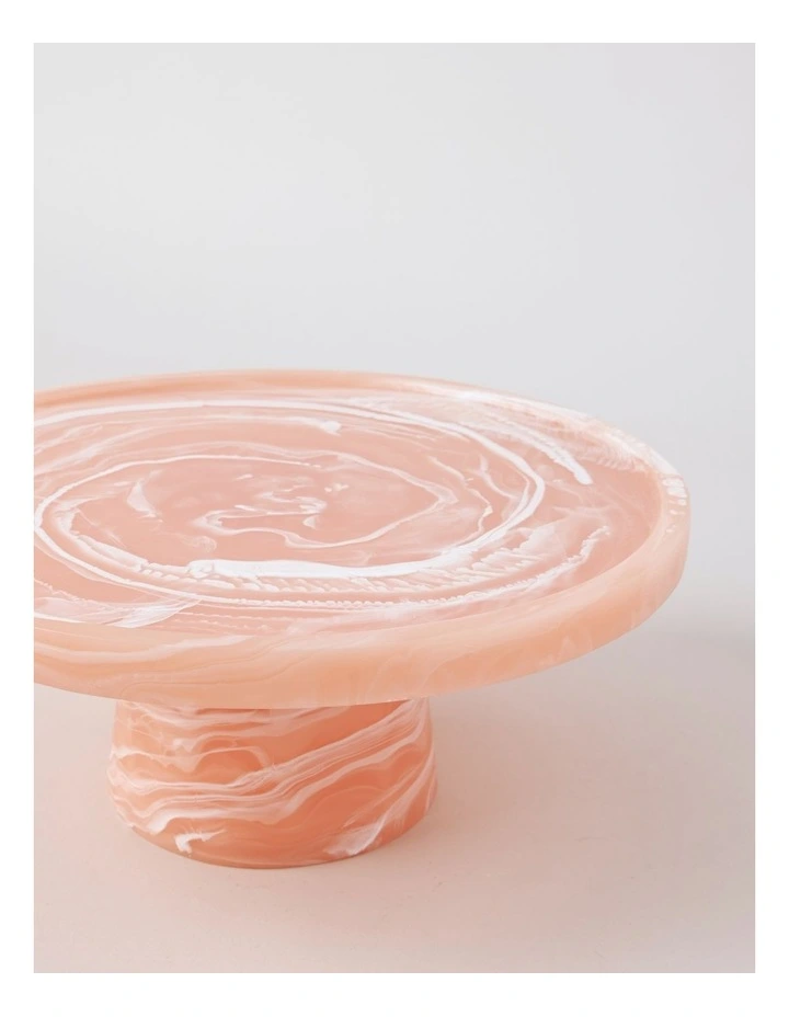 Pastel Brights Cake Stand in Peach image 2