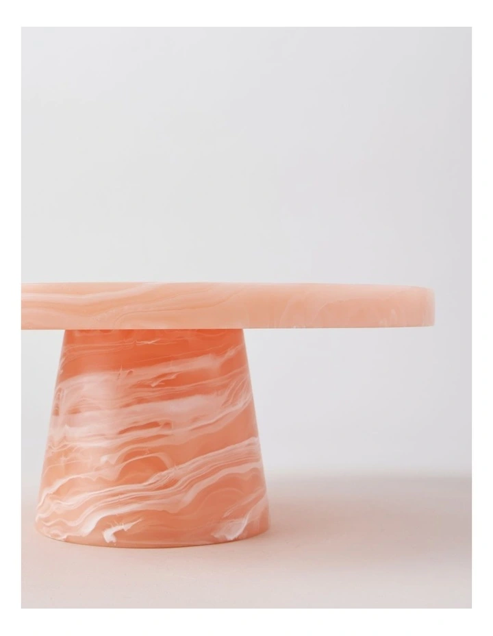Pastel Brights Cake Stand in Peach image 3