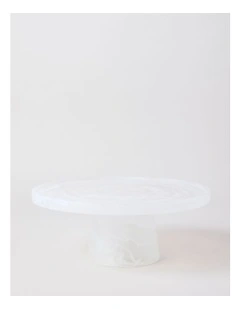 Pastel Brights Cake Stand in White