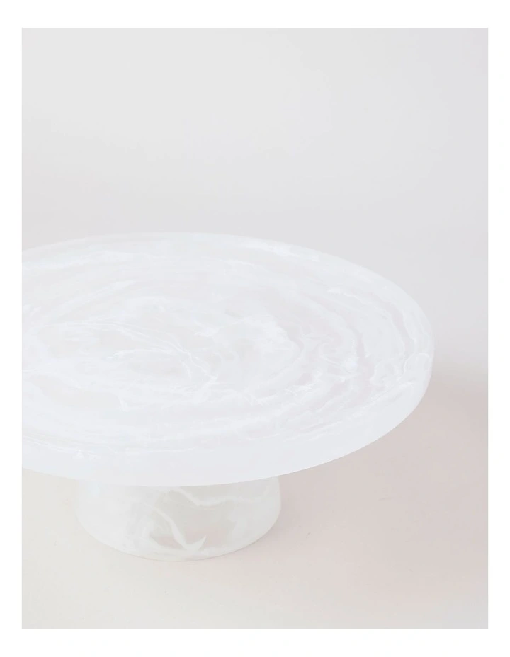 Pastel Brights Cake Stand in White image 2