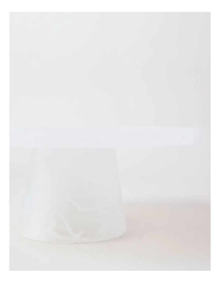 Pastel Brights Cake Stand in White image 3