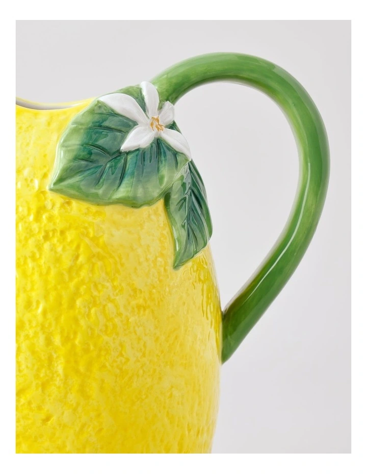 Lemon Pitcher in Yellow image 2