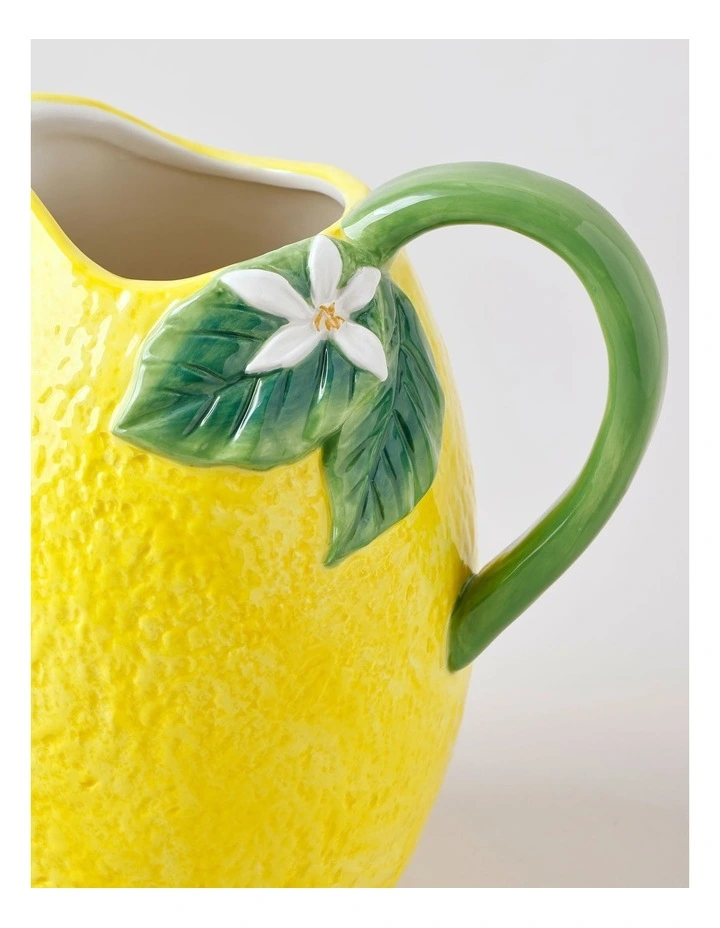 Lemon Pitcher in Yellow image 3