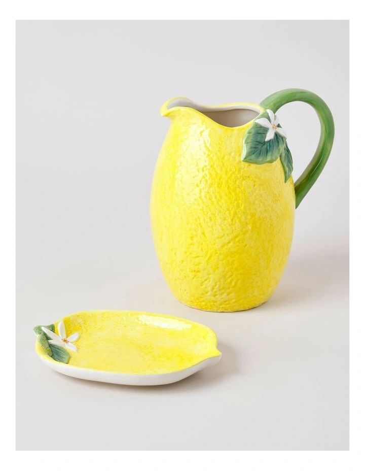 Lemon Pitcher in Yellow image 4