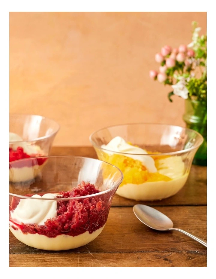 Big Love Dreamy Dessert Dishes Set of 4 in Clear image 3