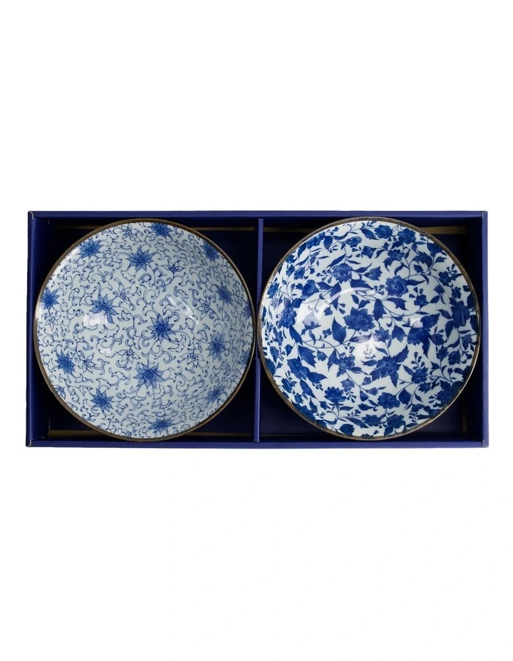 Haru Mixed Bowl 19x7.5cm 2 Piece in Blue image 6