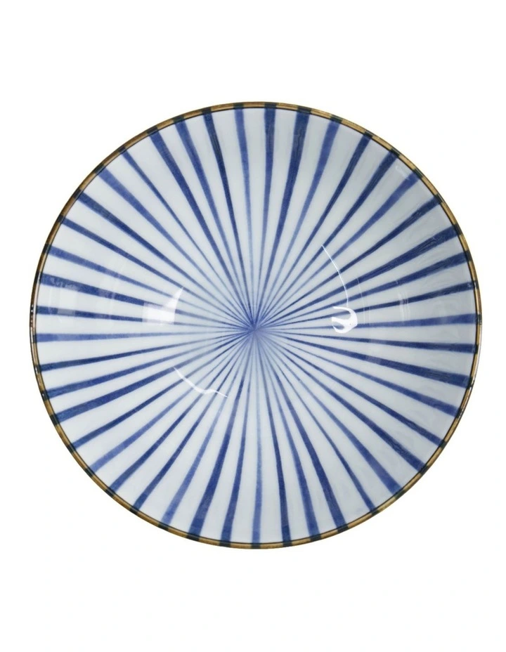 Natsu Tokusa Mixed Bowl 18x9.5cm in Blue image 3