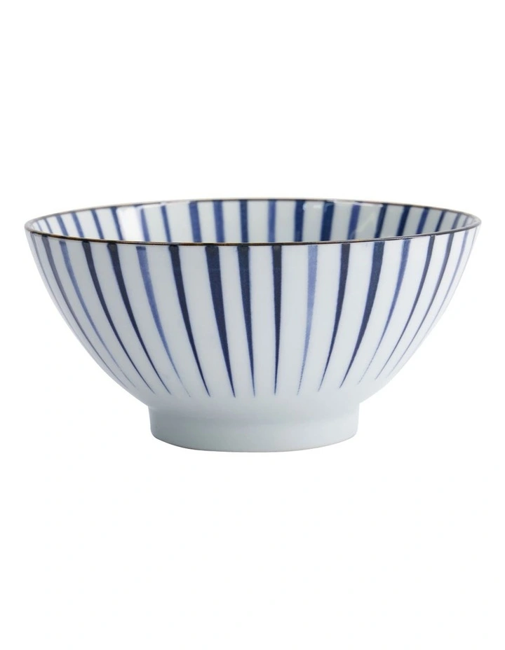 Natsu Tokusa Mixed Bowl 18x9.5cm in Blue image 4