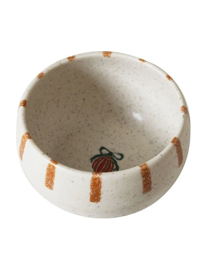 Noel Collection Assorted Hand brushed Condiment Bowls - Set of 3 image 4