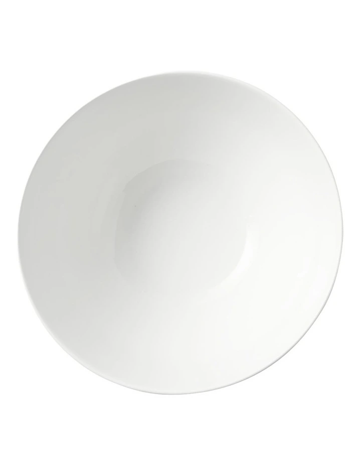 White Basics Diamonds Noodle Bowl 18cm in White image 3
