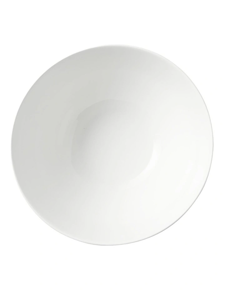 White Basics Diamonds Noodle Bowl 18cm in White image 3