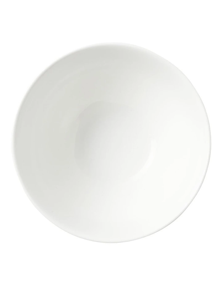 White Basics Diamonds Rice Bowl 15cm in White image 3