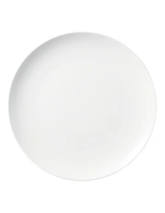 White Basics Round Platter 40cm in White