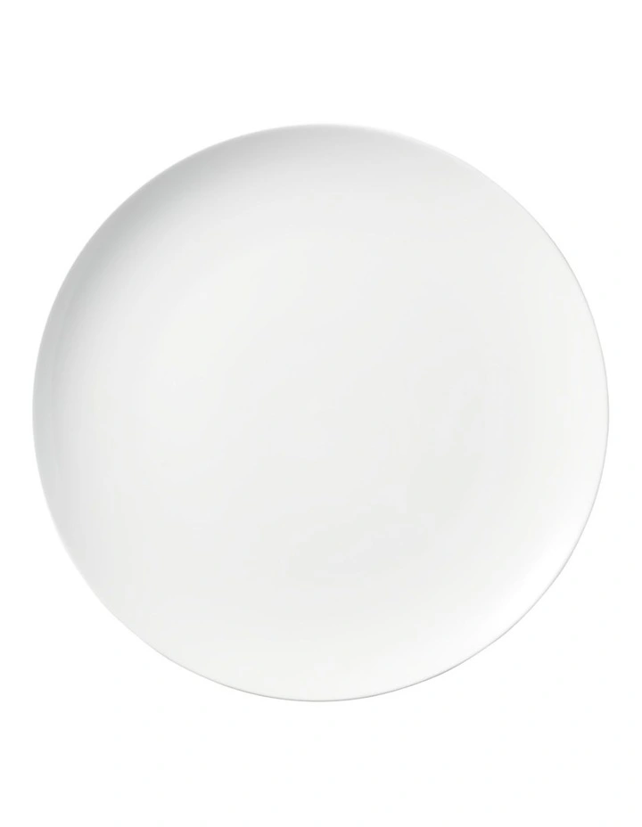 White Basics Round Platter 40cm in White image 1